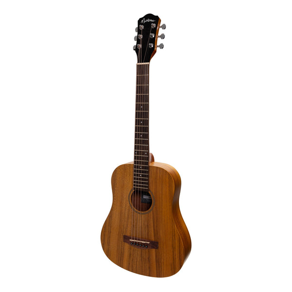 Martinez Acoustic Babe Traveller Guitar (Koa)-MZ-BT2-KOA