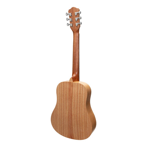 Martinez Acoustic Babe Traveller Guitar (Mindi-Wood)-MZ-BT2-MWD