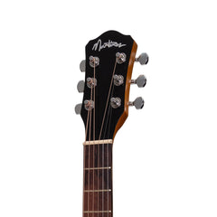 Martinez Acoustic-Electric Babe Traveller Guitar (Koa)