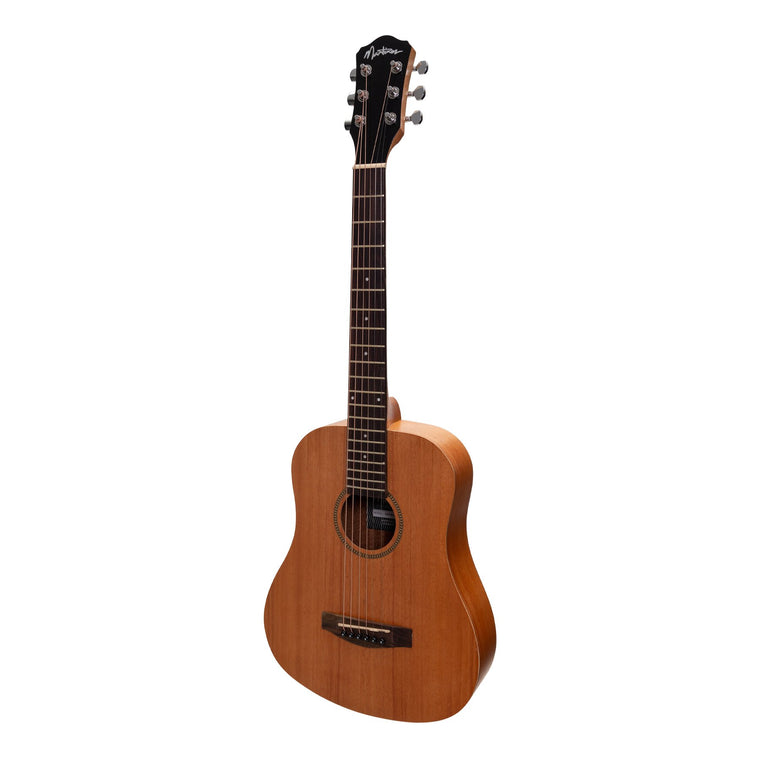 Martinez Acoustic-Electric Babe Traveller Guitar (Mahogany)