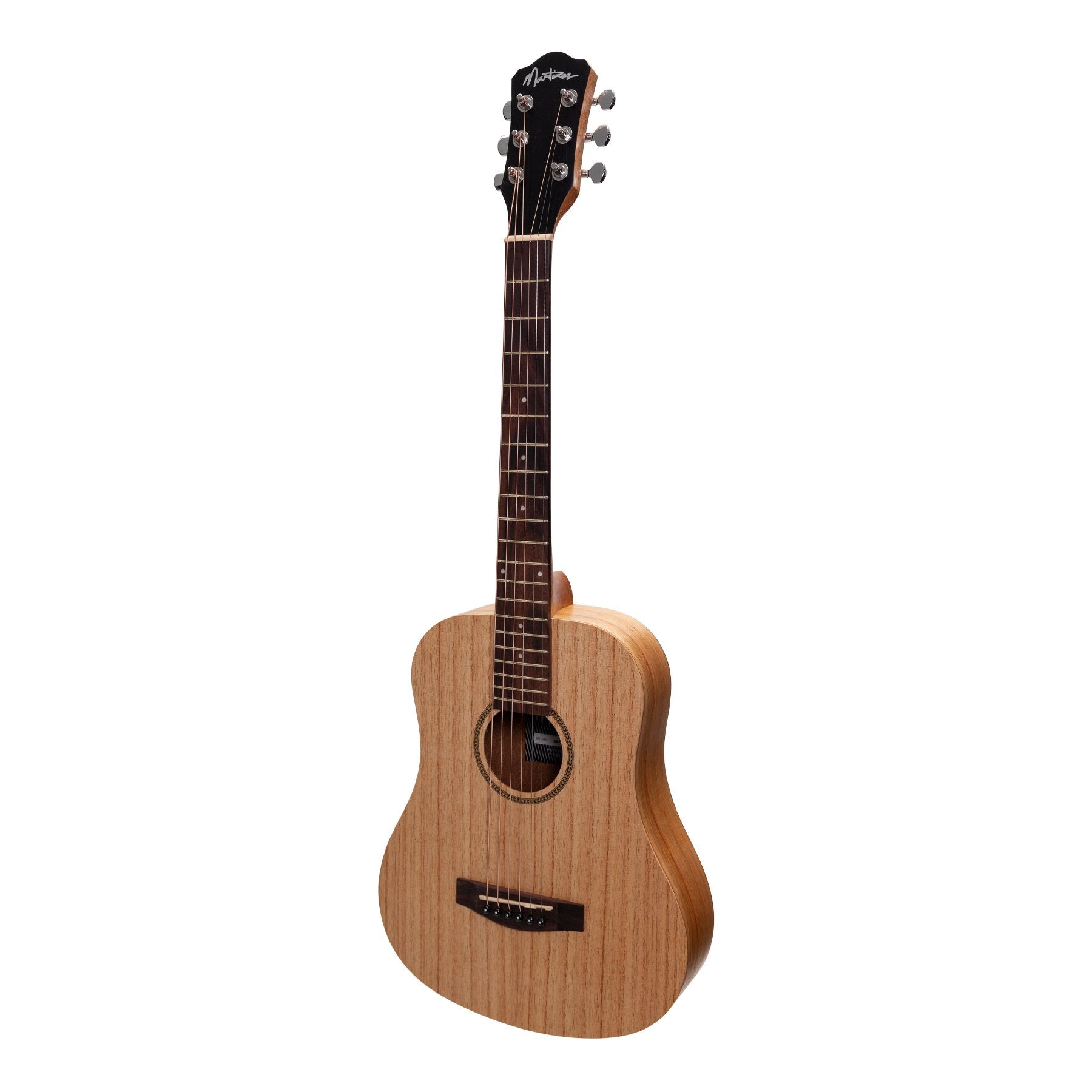 Martinez Acoustic-Electric Babe Traveller Guitar (Mindi-Wood)-MZP-BT2-MWD