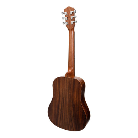Martinez Acoustic-Electric Babe Traveller Guitar (Rosewood)