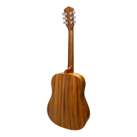 Martinez Acoustic-Electric Middy Traveller Guitar (Koa)-MZP-MT2-KOA