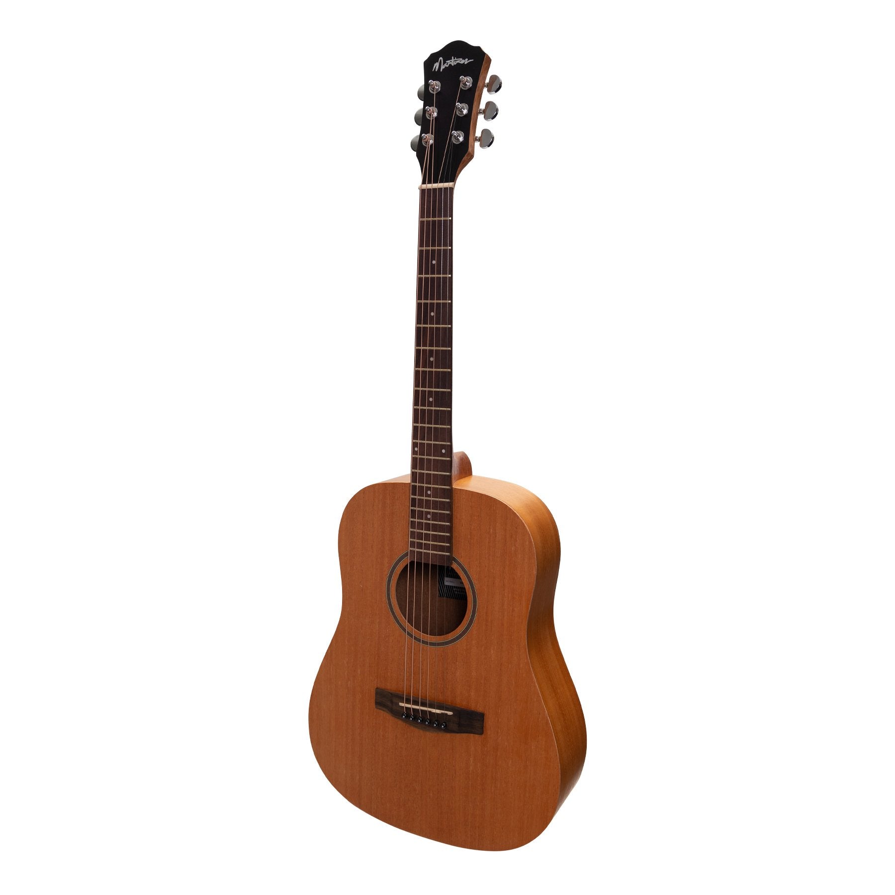 Martinez Acoustic-Electric Middy Traveller Guitar (Mahogany)-MZP-MT2-MAH