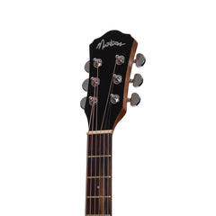Martinez Acoustic-Electric Middy Traveller Guitar with Built-In Tuner (Rosewood)