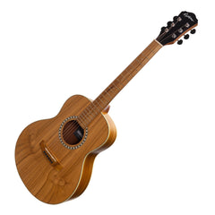 Martinez Acoustic-Electric Short Scale Guitar (Jati-Teakwood)