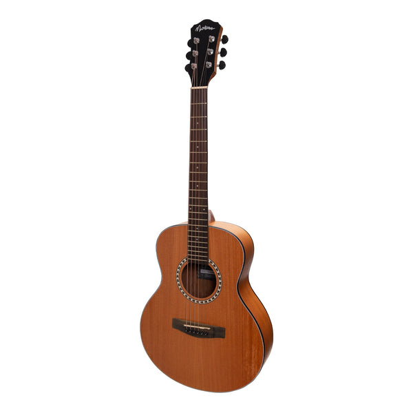 Martinez Acoustic-Electric Short Scale Guitar (Mahogany)-MZP-SS2-MAH