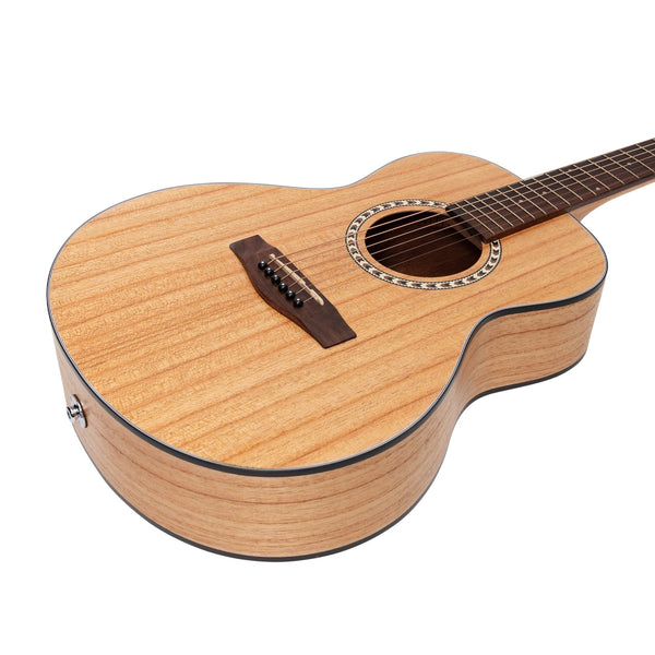 Martinez Acoustic-Electric Short Scale Guitar (Mindi-Wood)