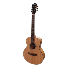 Martinez Acoustic-Electric Short Scale Guitar (Mindi-Wood)-MZP-SS2-MWD