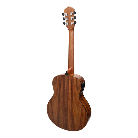 Martinez Acoustic-Electric Short Scale Guitar with Built-In Tuner (Rosewood)-MZPT-SS2-RWD