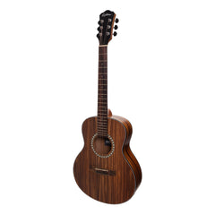Martinez Acoustic-Electric Short Scale Guitar with Built-In Tuner (Rosewood)-MZPT-SS2-RWD