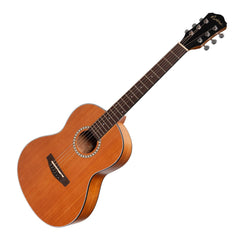 Martinez Acoustic 'Little-Mini' Folk Guitar with Built-In Tuner (Mahogany)