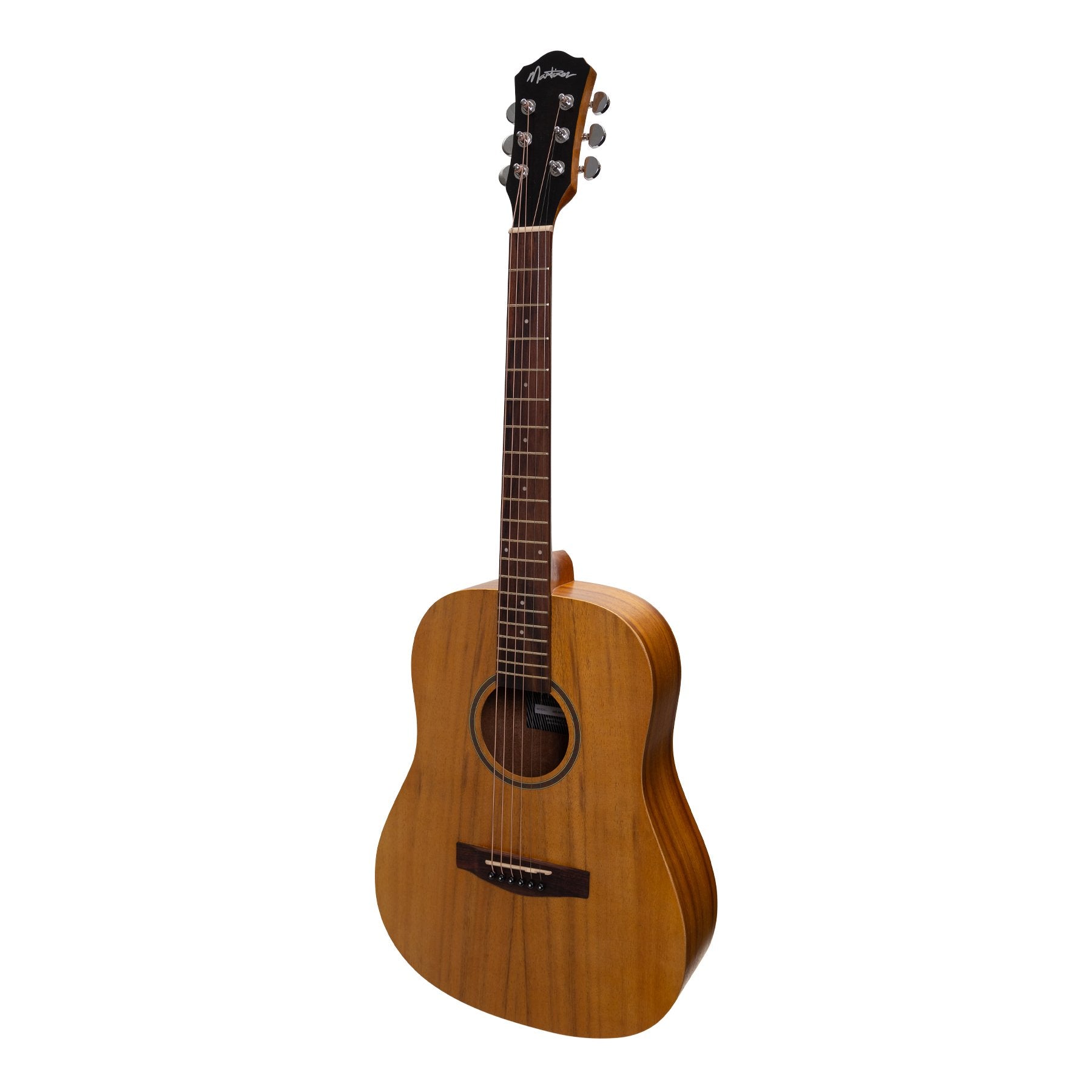 Martinez Acoustic Middy Traveller Guitar (Koa)-MZ-MT2-KOA