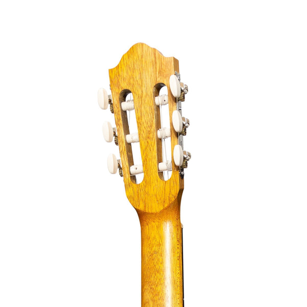 Martinez Full Size Student Classical Guitar with Built In Tuner (Koa)