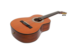 Martinez G-Series 1/2 Size Student Classical Guitar Pack with Built In Tuner (Amber-Gloss)