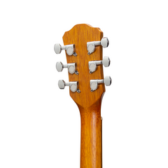 Martinez Left Handed Acoustic Babe Traveller Guitar (Koa)