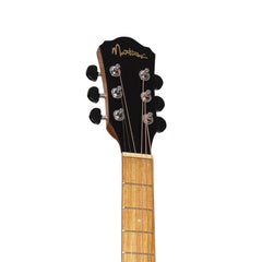 Martinez Left Handed Acoustic Short Scale Guitar (Jati-Teakwood)