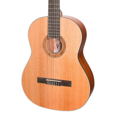 Martinez 'Natural Series' Cedar Top Acoustic Classical Guitar (Open Pore)