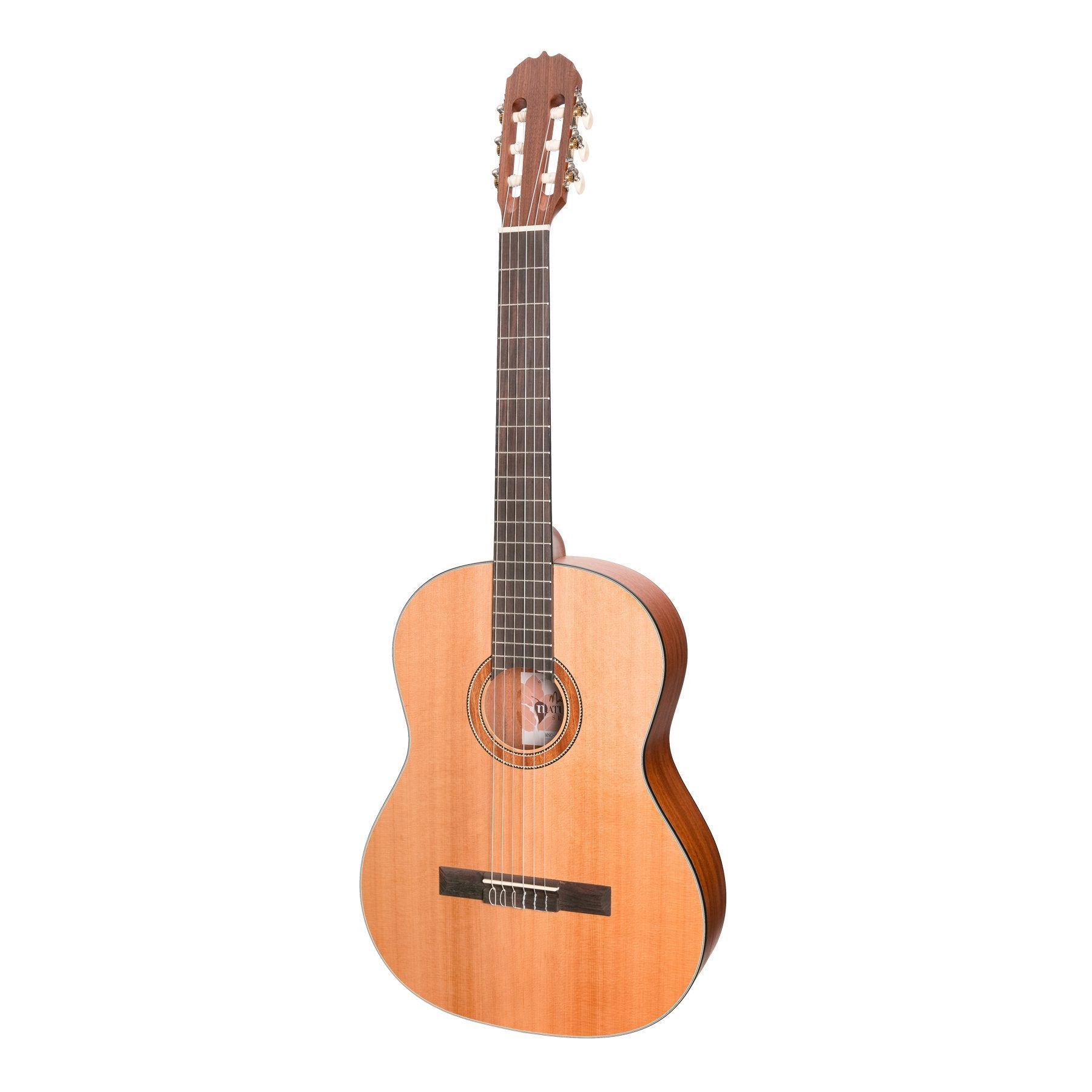 Martinez 'Natural Series' Cedar Top Acoustic Classical Guitar (Open Pore)-MNC-15-COP