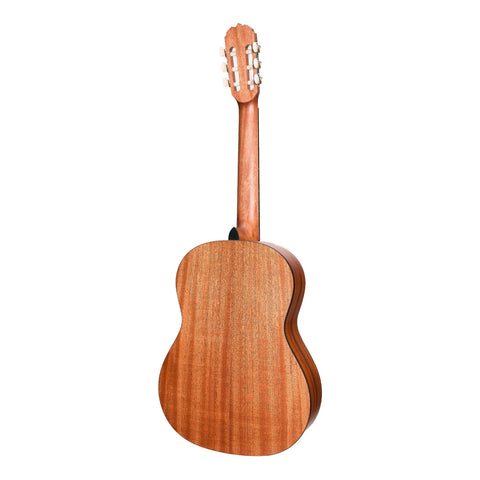 Martinez 'Natural Series' Solid Cedar Top Acoustic Classical Guitar (Open Pore)-MNC-15S-COP