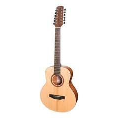 Martinez 'Natural Series' Spruce Top 12-String Acoustic-Electric Mini Short Scale Guitar (Open Pore)-MNS-1512-SOP