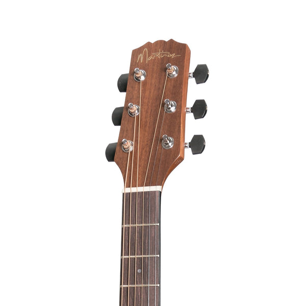 Martinez 'Natural Series' Spruce Top Acoustic-Electric Mini Short Scale Guitar (Open Pore)-MNS-15-SOP