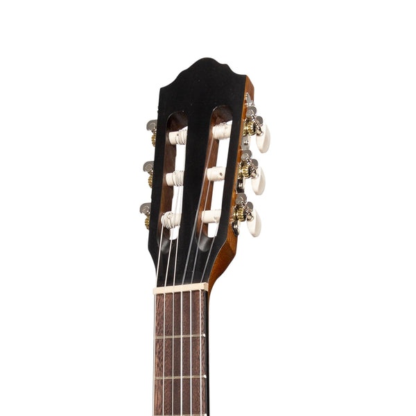 Martinez 'Slim Jim' 3/4 Size Electric Classical Guitar Pack with Pickup/Tuner (Koa)