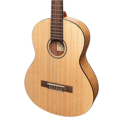 Martinez 'Slim Jim' 3/4 Size Student Classical Guitar Pack with Built In Tuner (Mindi-Wood)