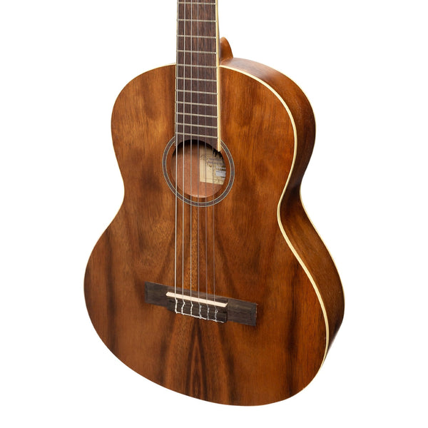 Martinez 'Slim Jim' 3/4 Size Student Classical Guitar Pack with Built In Tuner (Rosewood)