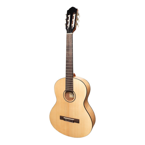 Martinez 'Slim Jim' 3/4 Size Student Classical Guitar Pack with Built In Tuner (Spruce/Mahogany)-MP-SJ34T-SM