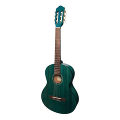 Martinez 'Slim Jim' 3/4 Size Student Classical Guitar with Built In Tuner (Teal Green)-MC-SJ34T-TGR