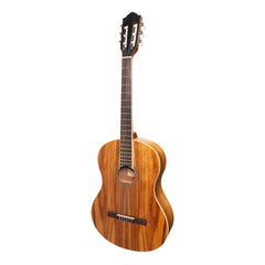Martinez 'Slim Jim' Full Size Student Classical Guitar Pack with Built In Tuner (Rosewood)