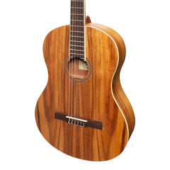 Martinez 'Slim Jim' Full Size Student Classical Guitar Pack with Built In Tuner (Rosewood)