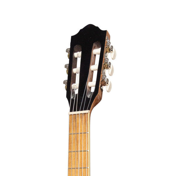 Martinez 'Slim Jim' Full Size Student Classical Guitar Pack with Built In Tuner (Spruce/Jati-Teakwood)