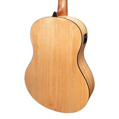 Martinez 'Slim Jim' Full Size Student Classical Guitar with Built In Tuner (Spruce/Mahogany)