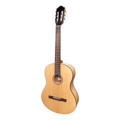 Martinez 'Slim Jim' Full Size Student Classical Guitar with Built In Tuner (Spruce/Mahogany)-MC-SJ44T-SM