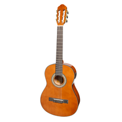 Martinez 'Slim Jim' G-Series 3/4 Size Electric Classical Guitar with Tuner (Natural-Gloss)-MC-SJ34GT-NGL