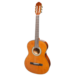 Martinez 'Slim Jim' G-Series Full Size Electric Classical Guitar with Tuner (Natural-Gloss)-MC-SJ44GT-NGL