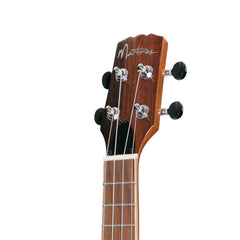 Martinez 'Southern Belle 7 Series' Spruce Solid Top Electric Concert Ukulele with Hard Case (Natural Gloss)