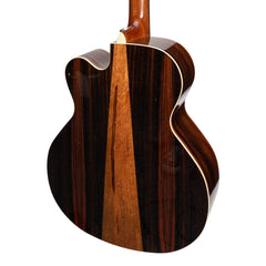 Martinez 'Southern Star Series' Spruce Solid Top Acoustic-Electric Cutaway Bass Guitar (Natural Gloss)