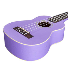 Mojo 'Colour Series' Soprano Ukulele (Purple)-MSU-C66-PUR