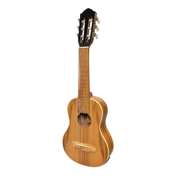Mojo 'Guitarulele' 1/4 Size Classical Guitar with Pickup (Jati-Teakwood)-MGT-G2P-JTK