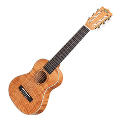 Mojo Quilted Maple 30" Guitarulele with Gig Bag (Natural Satin)