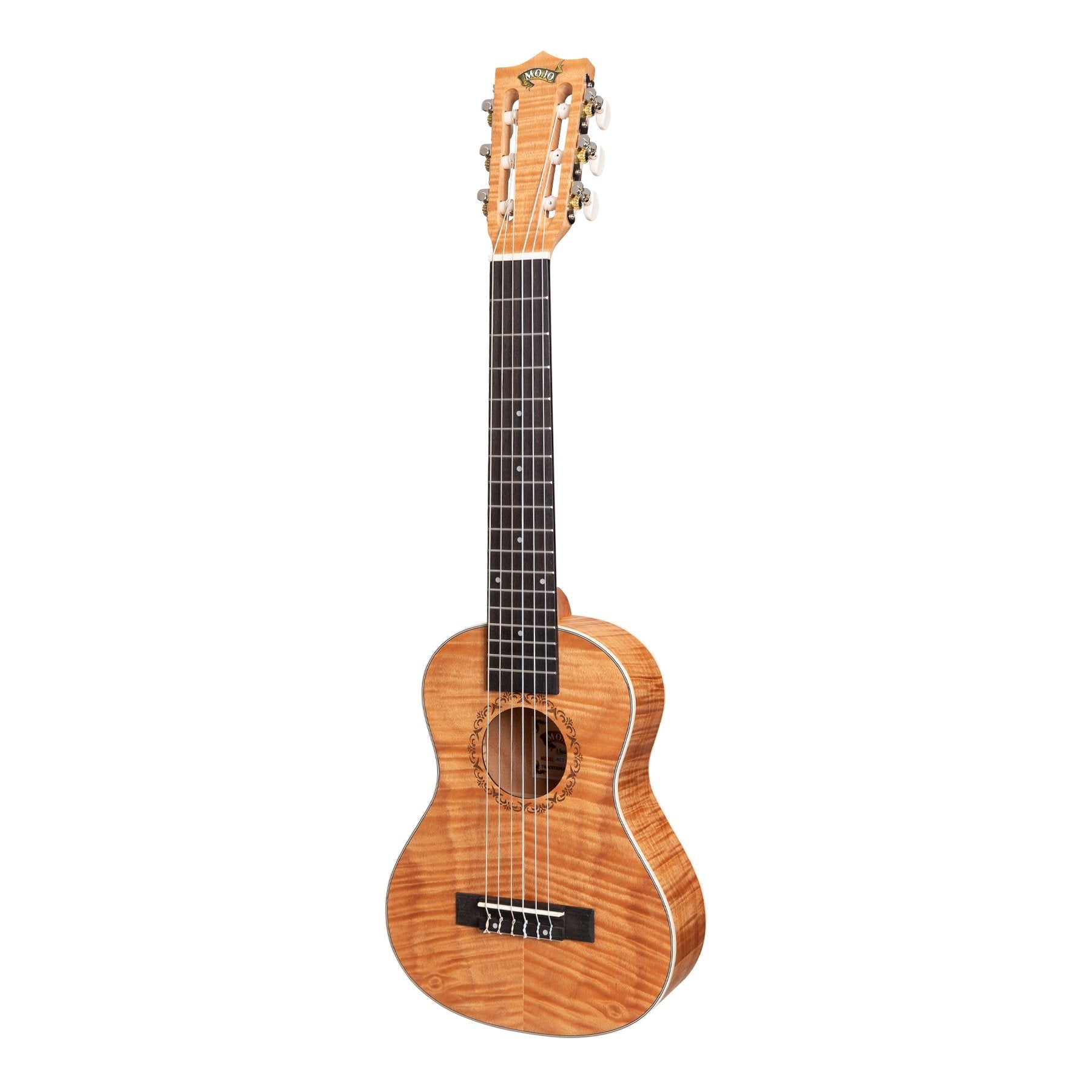 Mojo Quilted Maple 30" Guitarulele with Gig Bag (Natural Satin)-MGT-01-NA