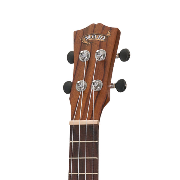 Mojo 'SZ40 Series' Spruce Top and Rosewood Back & Sides Electric Concert Ukulele (Natural Satin)