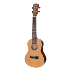 Mojo 'SZ40 Series' Spruce Top and Rosewood Back & Sides Electric Concert Ukulele (Natural Satin)-MCU-SZ40P-NST