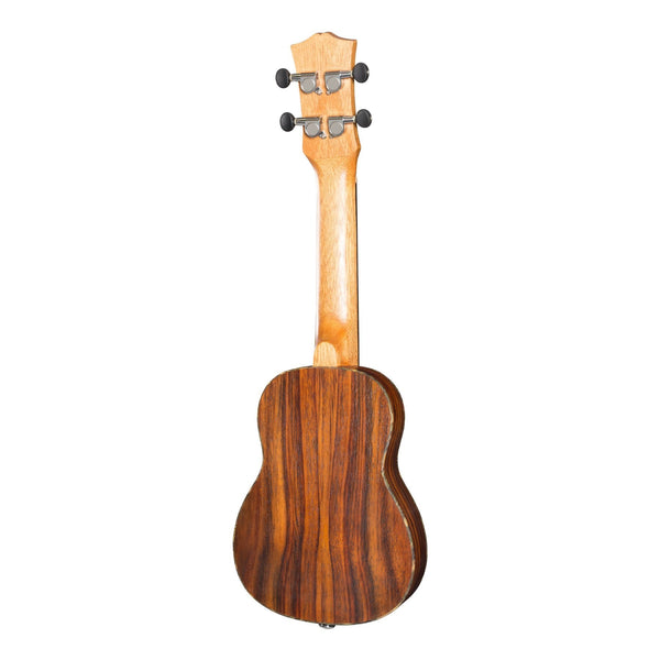 Mojo 'T5 Series' All Rosewood Thinline Electric Soprano Ukulele (Natural Satin)-MSU-T5P-NST