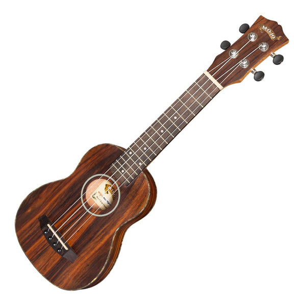 Mojo 'T5 Series' All Rosewood Thinline Electric Soprano Ukulele (Natural Satin)
