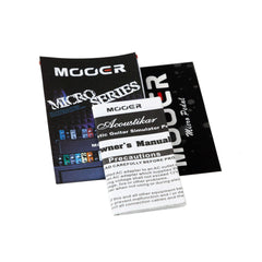 Mooer 'Acoustikar' Acoustic Guitar Simulator Micro Guitar Effects Pedal