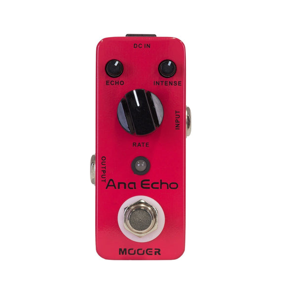 Mooer 'Ana Echo' Analogue Delay Micro Guitar Effects Pedal-MEP-AE